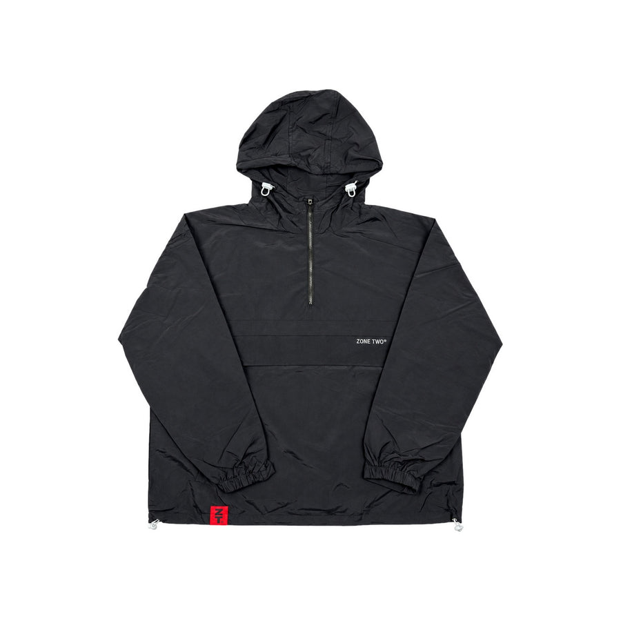 Outlast Anorak Obsidian front
