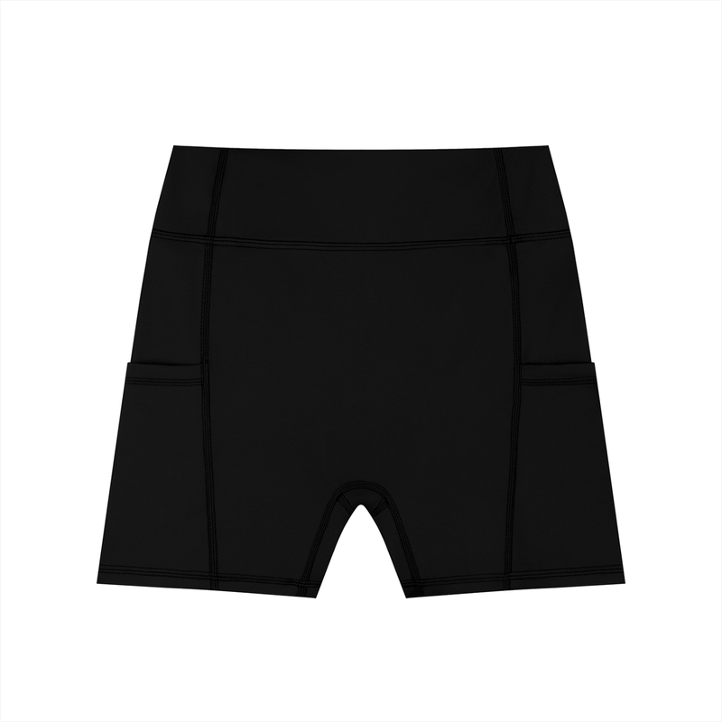 Hold Shorts Black front
