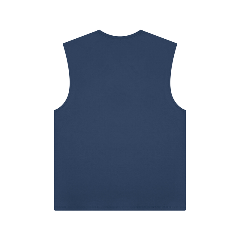 Capsule Tank Navy back