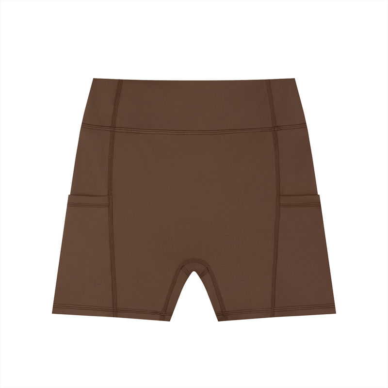 Hold Shorts Cocoa front