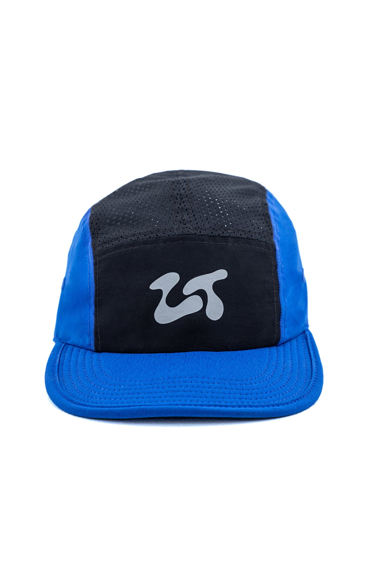 The Float Cap in the Blue colourway: royal blue side panels and brim over a navy crown, with a white Z2 mark.